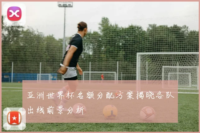 亚洲世界杯名额分配方案揭晓各队出线前景分析